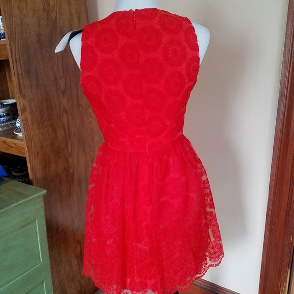 Zara red sheath party dress - Picture 5 of 13